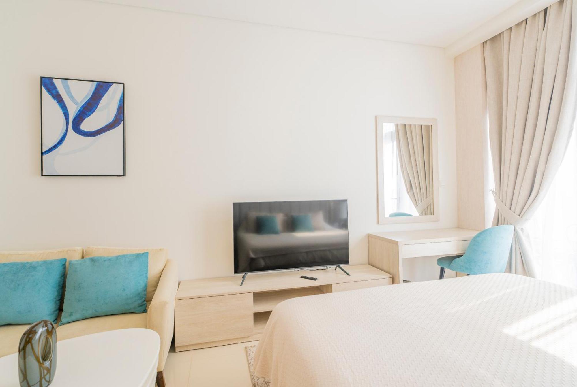 Studio With Pool And Private Beach Access On Palm Jumeirah Dubai Exterior photo