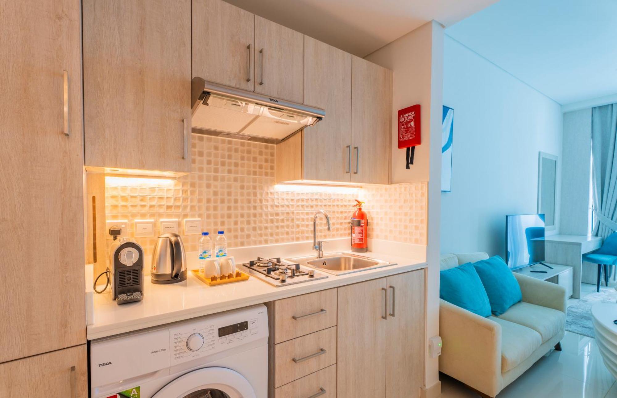Studio With Pool And Private Beach Access On Palm Jumeirah Dubai Exterior photo