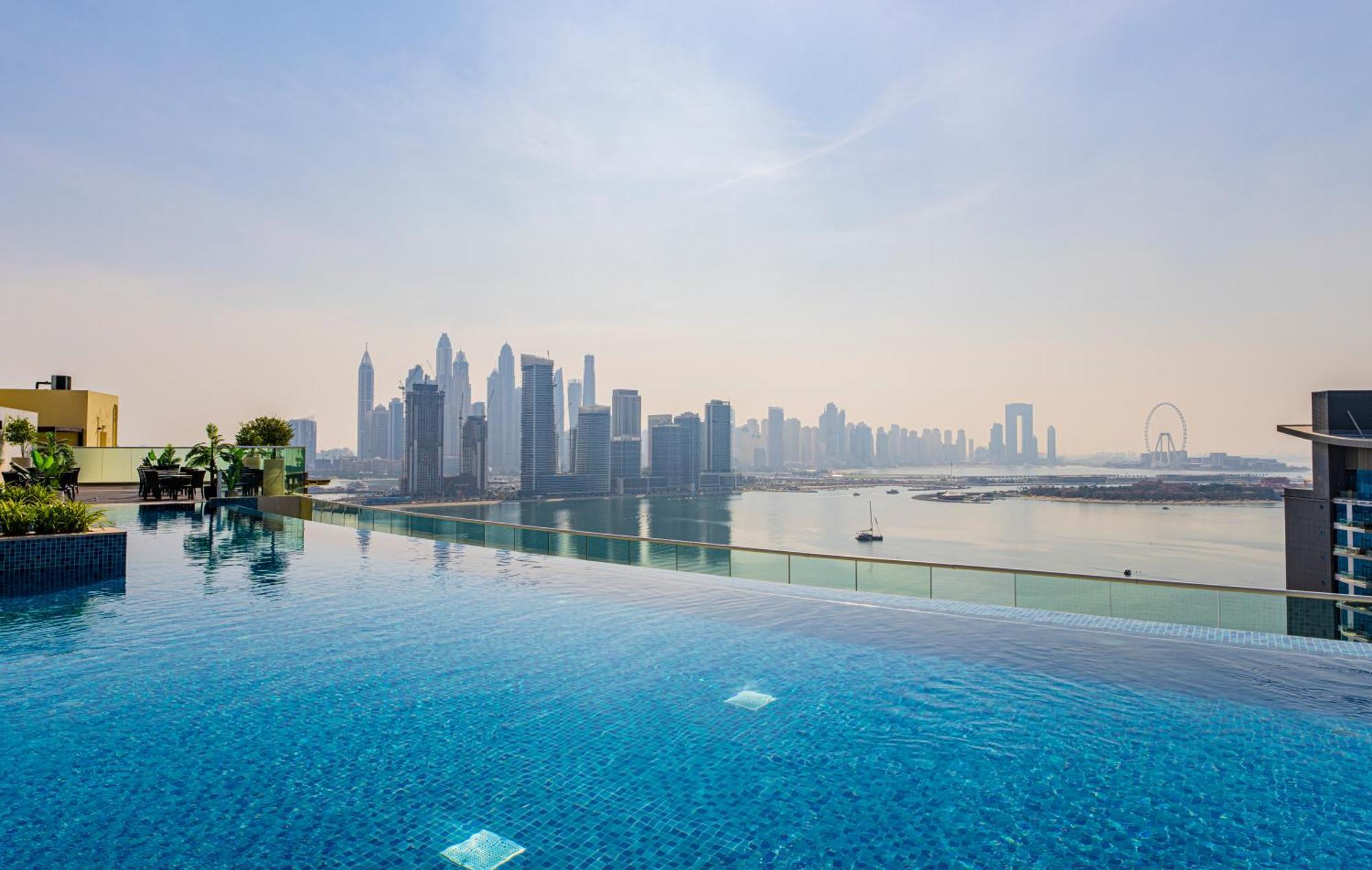 Studio With Pool And Private Beach Access On Palm Jumeirah Dubai Exterior photo