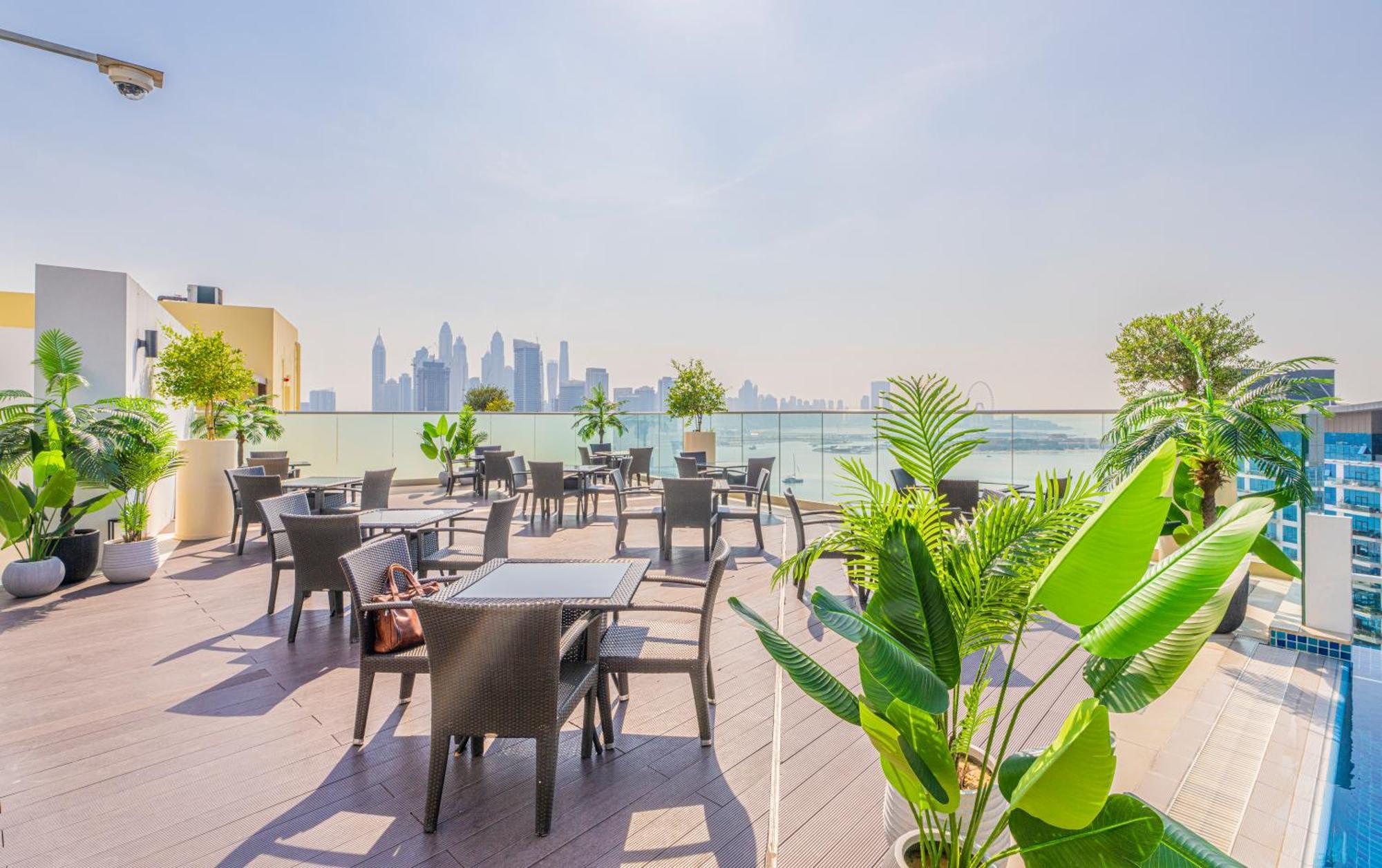 Studio With Pool And Private Beach Access On Palm Jumeirah Dubai Exterior photo